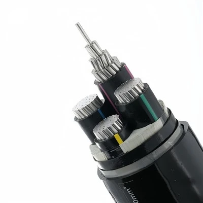 YJLHV22 захранващ кабел стоманена сърцевина алуминиева сърцевина XLPE PVC железопътна електростанция