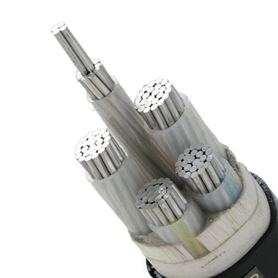 YJLV 0,6/1kv 4c XLPE изолиран кабел с PVC обвивка