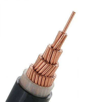 YJV захранващ удължителен кабел 0,6/1KV XLPE изолиран PVC и единичен алуминиев проводник